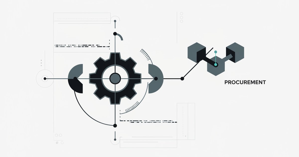 Editorial illustration for: **Why Procurement Needs Its Own Operating Model**
