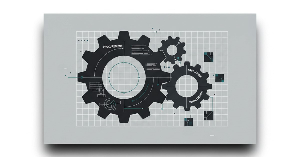 Editorial illustration for: **Procurement’s Role in Protecting Production Commitments**
