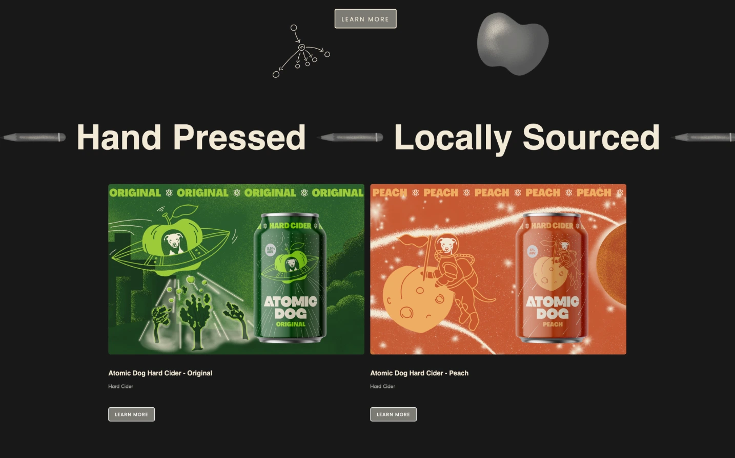 Atomic Dog Hard Cider Brand Development and Campaign Launch Agency