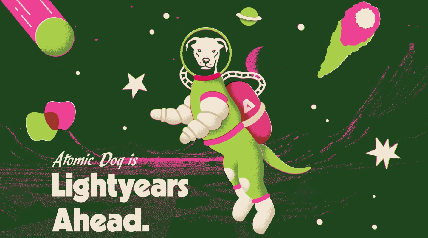 Atomic Dog Hard Cider Brand Development and Campaign Launch Agency