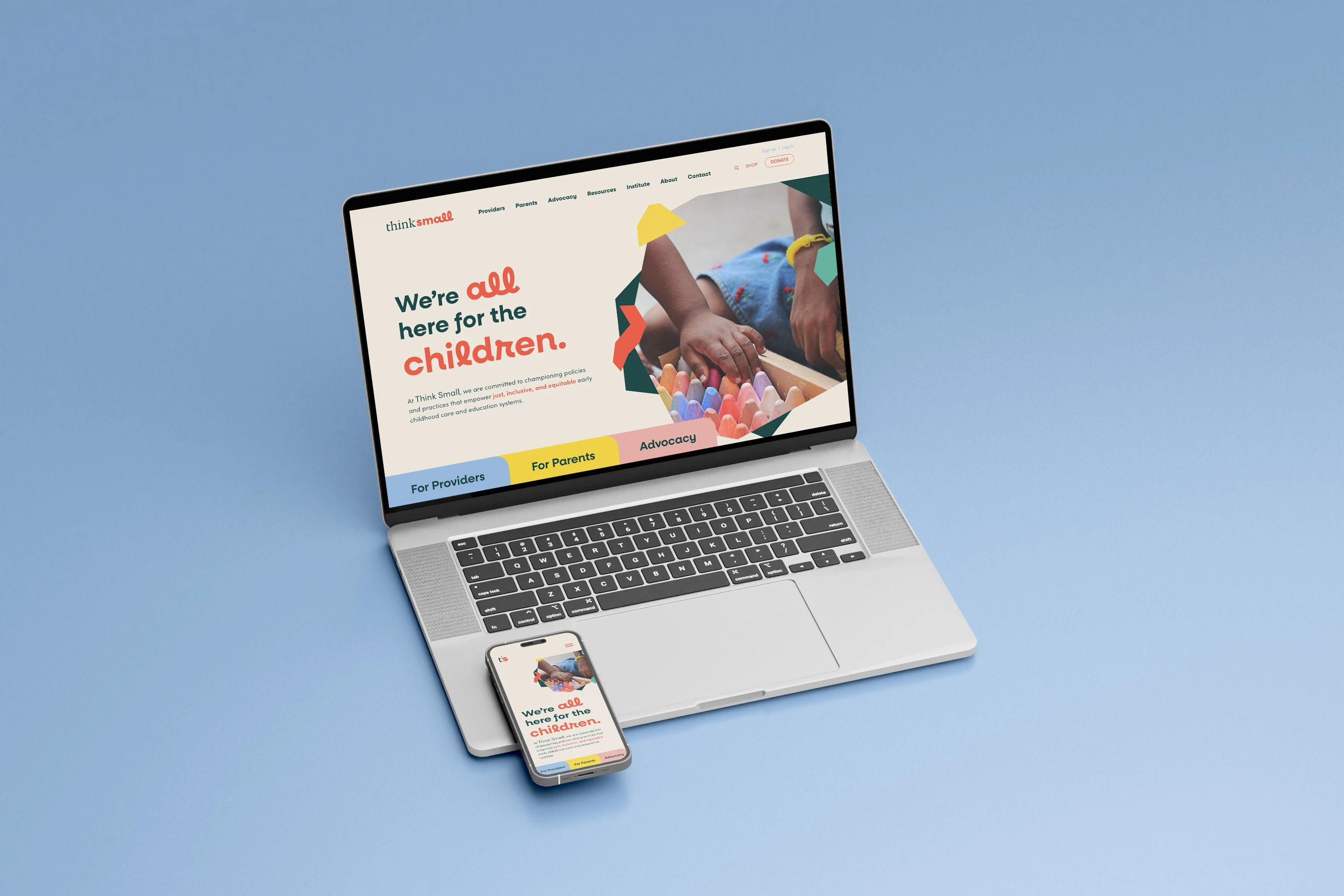 Rebranding and campaign expands Think Small's reach in early childhood ...