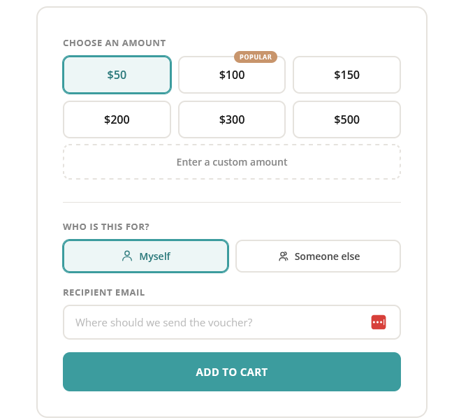 Getting started with Foxy's Gift Card Element | Foxy.io