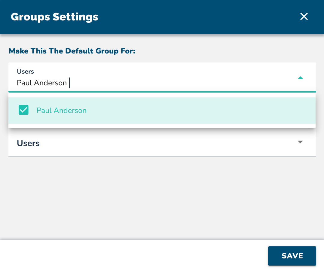 Setting up a Default Group in ConveYour.