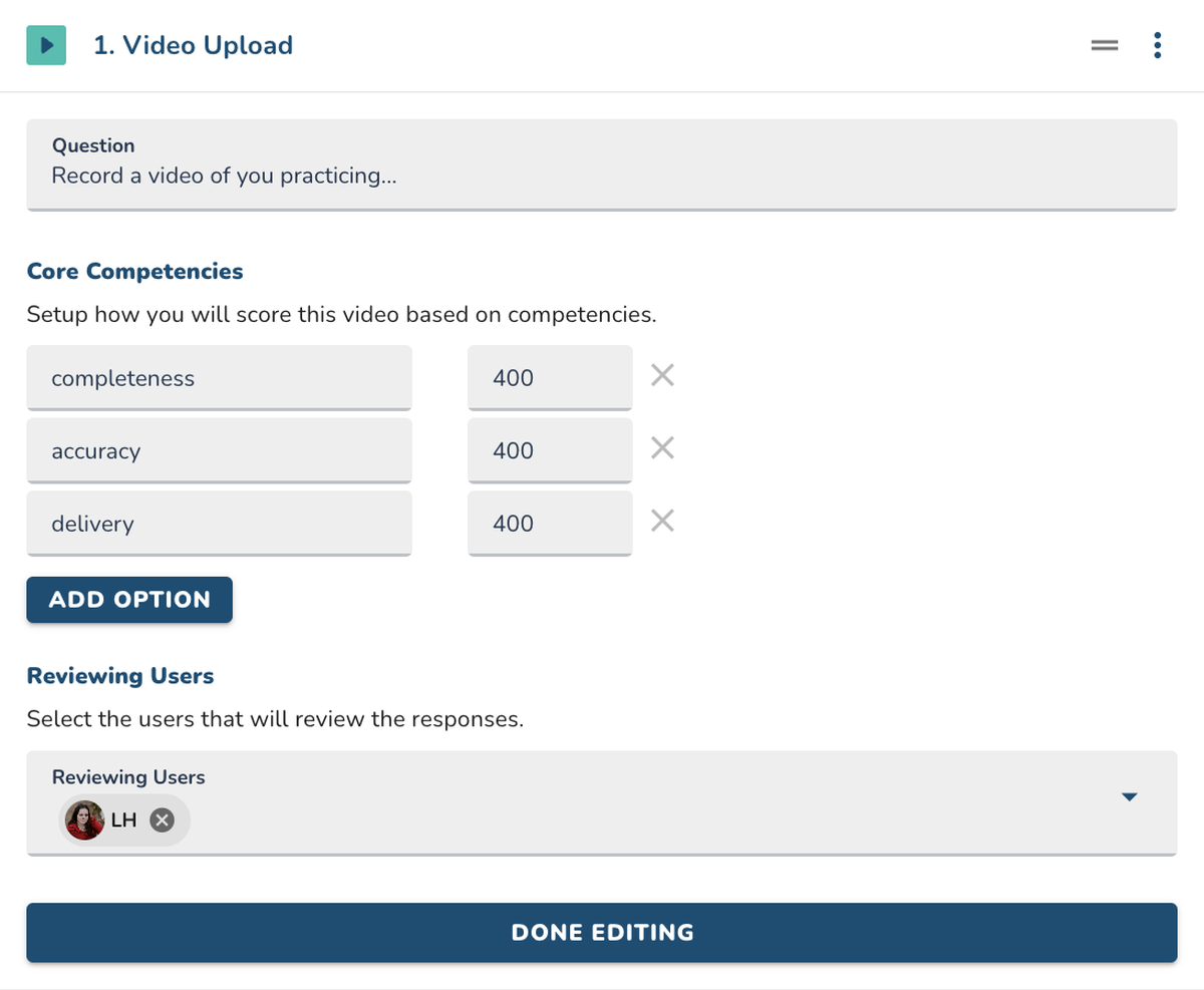 Reviewing Video Uploads