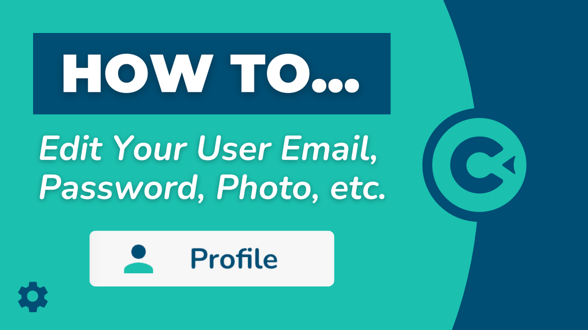 How to Edit Your User Email, Password, Photo, etc