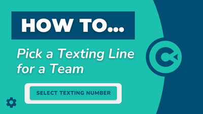 How to Pick a Texting Line for a Team