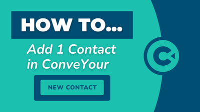How to Add a Single Contact