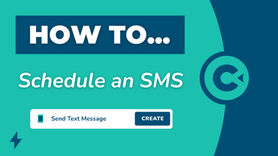 How to Schedule an SMS Text