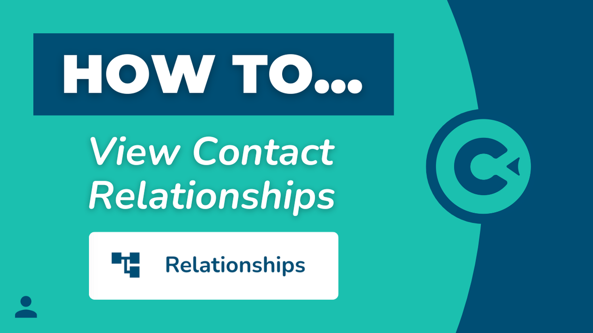 How to View Contact Relationships
