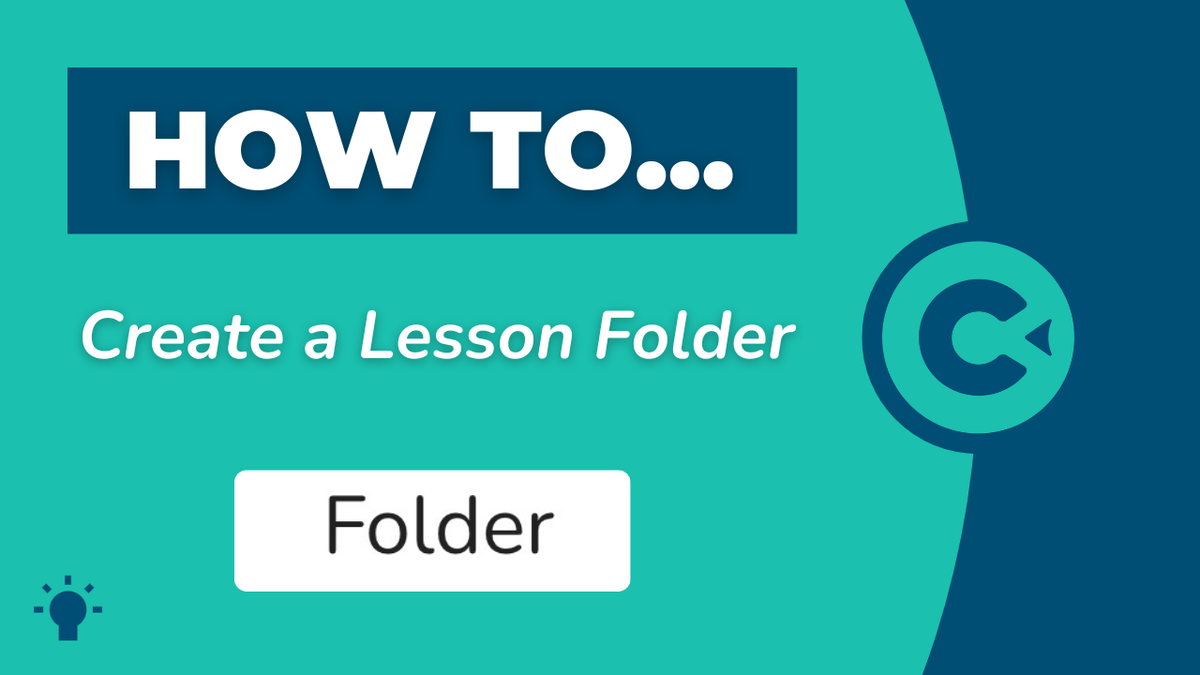How to Create a Lesson Folder
