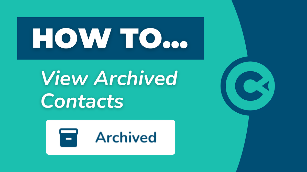 How to View Archived Contacts