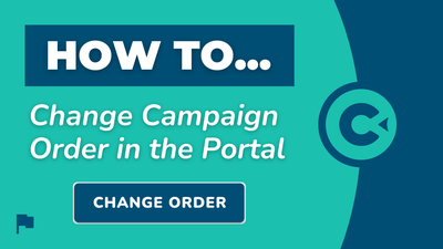 How to Change Campaign Order in a Portal