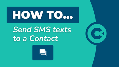 How to Send SMS Texts to a Contact