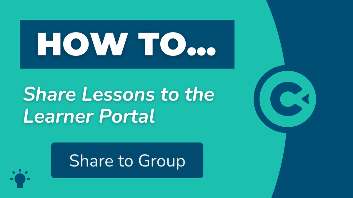 How to Share a Lessons Folder to the Portal