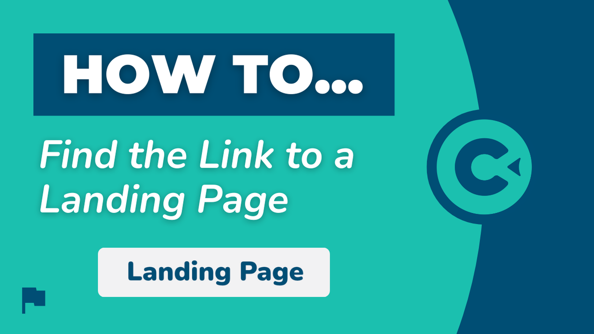How to Find the Link to a Landing Page