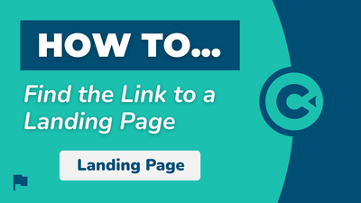 How to Find the Link to a Landing Page