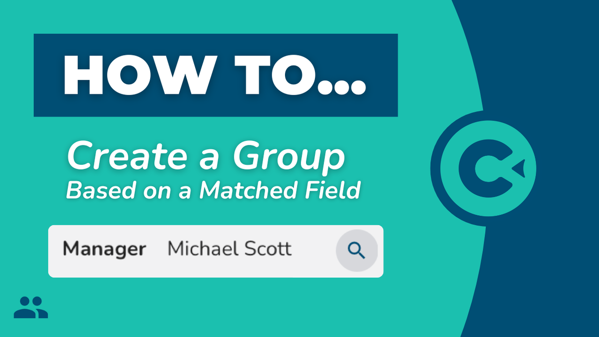 How to Create a Group Based on a Matched Field