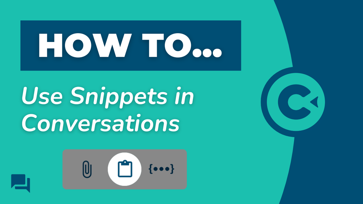 How to Use Snippets in Conversations