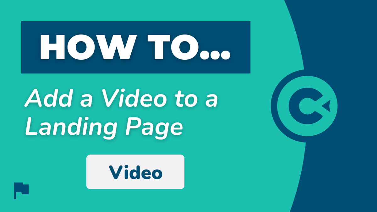 How to Add a Video to a Landing Page