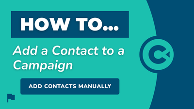 How to Add a Contact to a Campaign