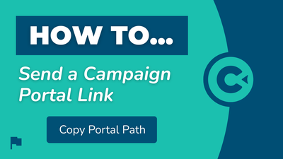How to Send a Campaign Portal Link
