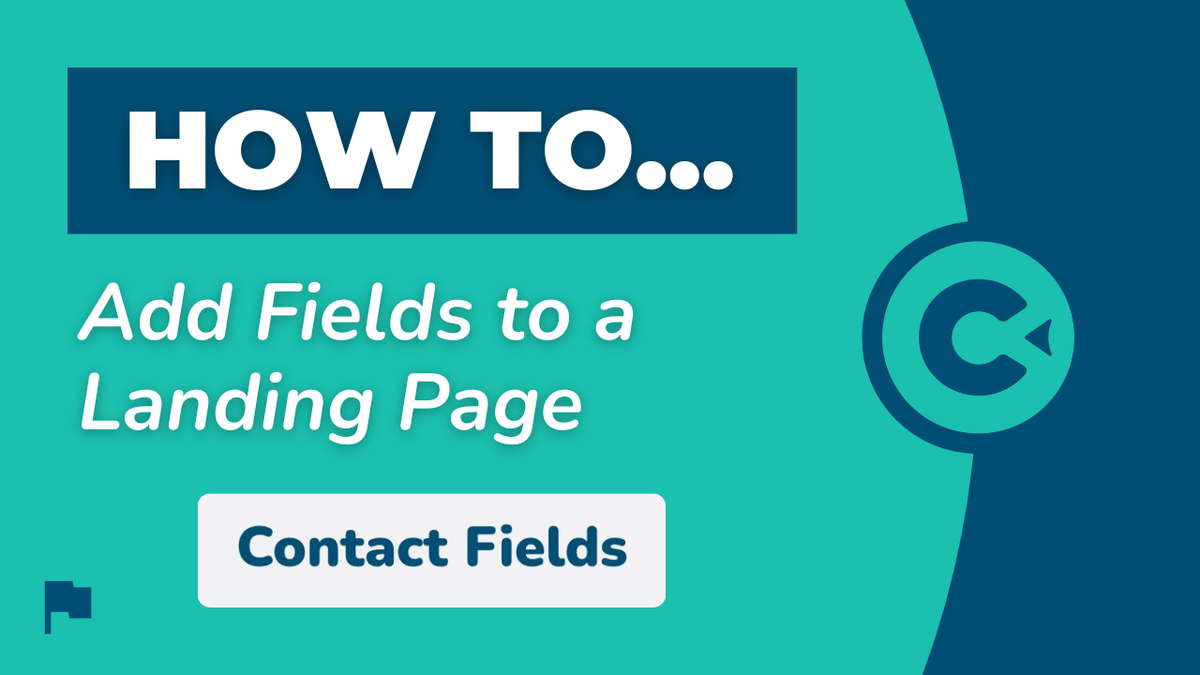 How to Add Fields to a Landing Page