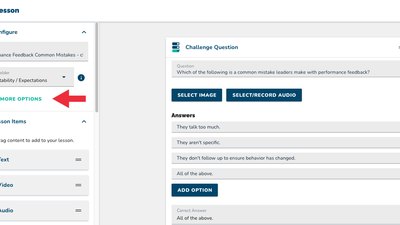Using Lesson Tags