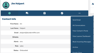 Archiving and Restoring Contacts & User Profiles