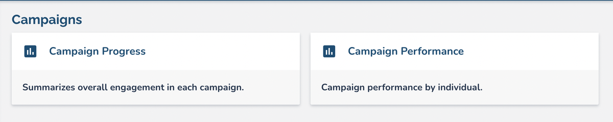 Campaign Reporting