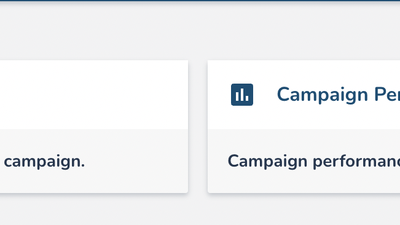 Campaign Progress and Performance in ConveYour.