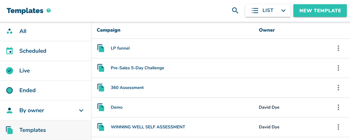 Campaign Templates