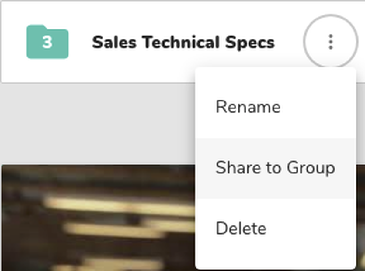 Sharing a Folder of Lessons to Specific Groups