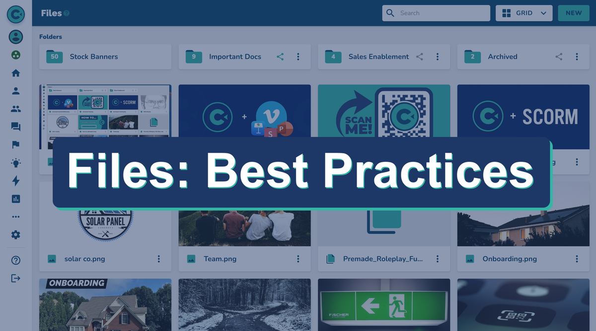 📂 Files: Best Practices