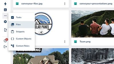 Using the Files Page in ConveYour