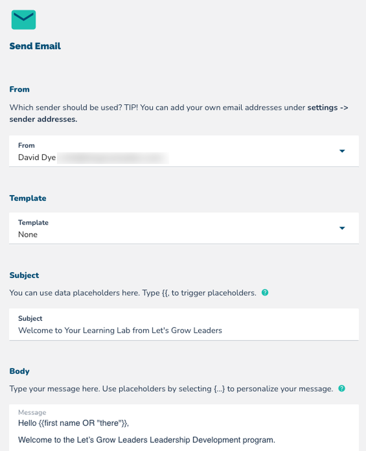 Email Blast