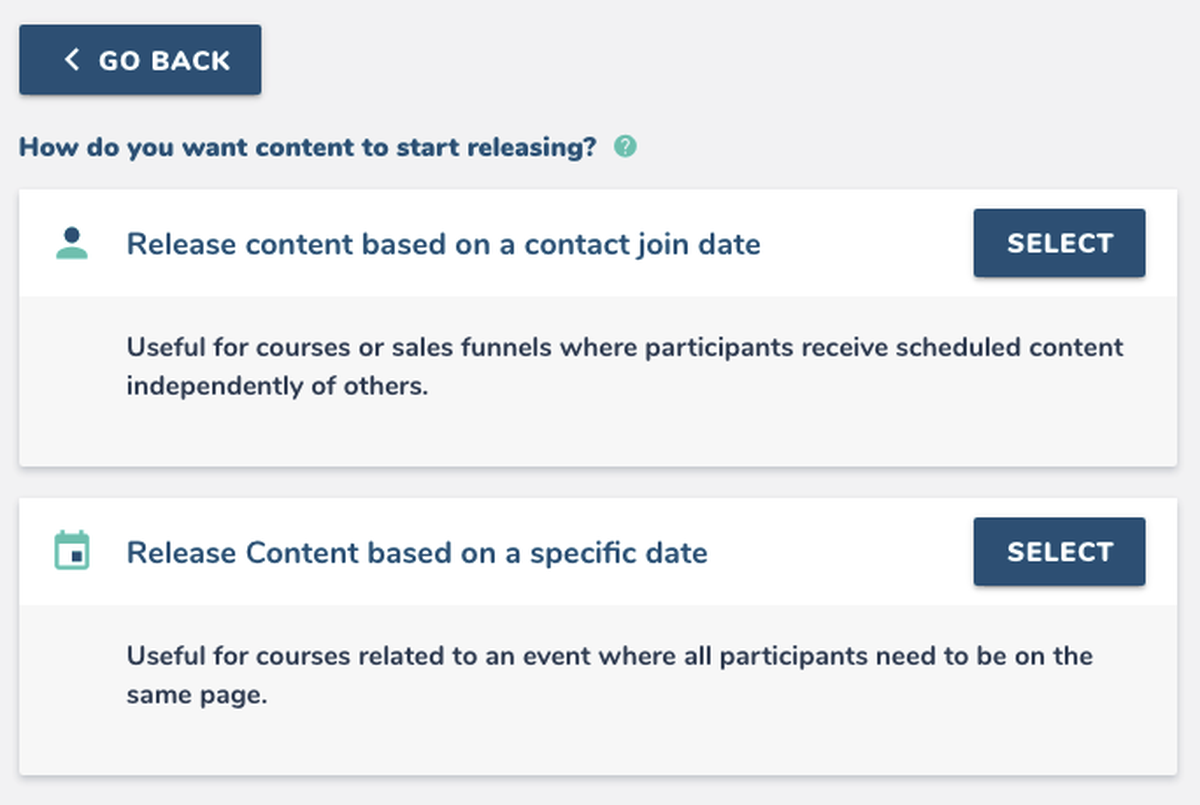 Content Scheduling Considerations