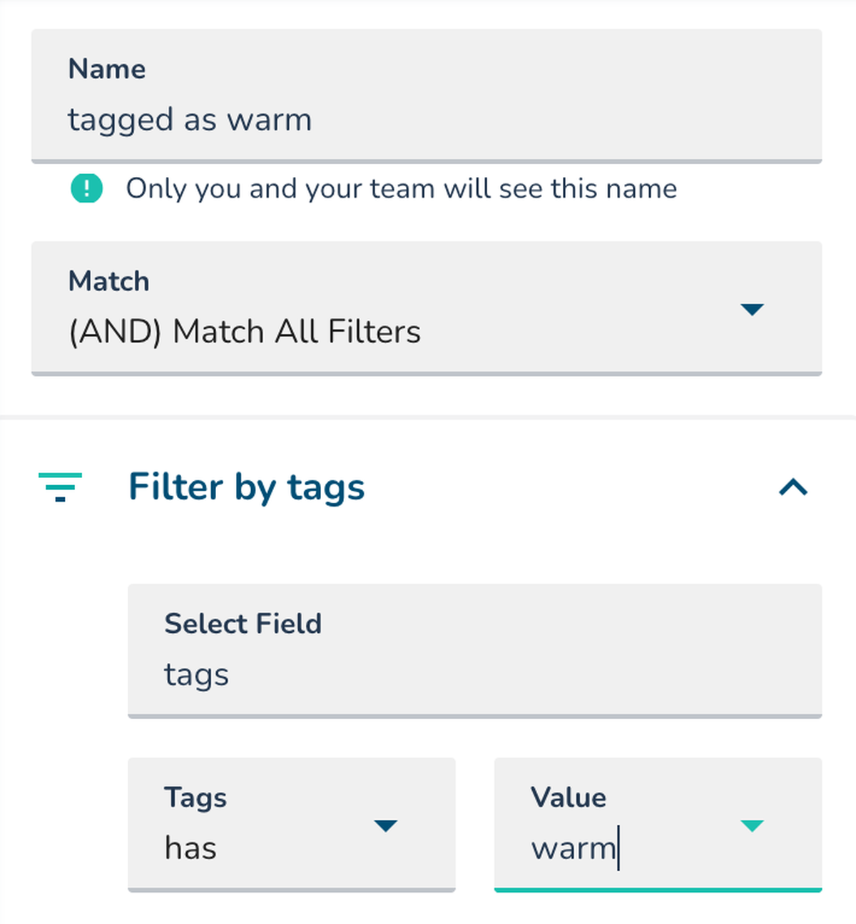 Group Filtering and Condition Examples