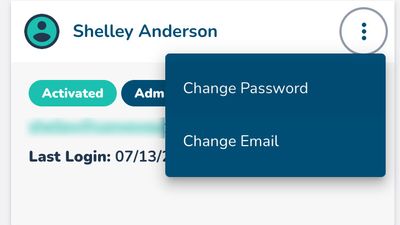 Resetting Your Password