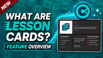 What are Lesson Cards?