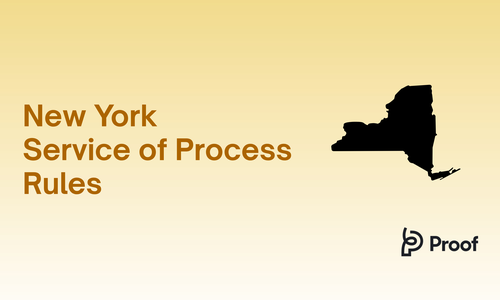New York Service of Process Rules