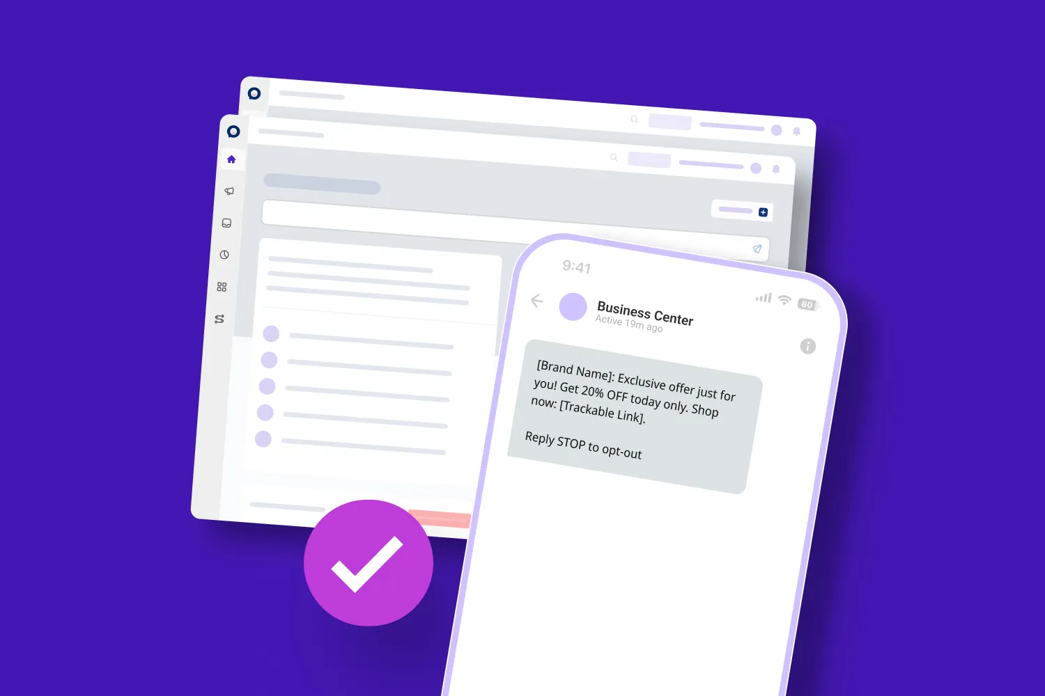 Article Image Sending your first message. Here's how to get started.