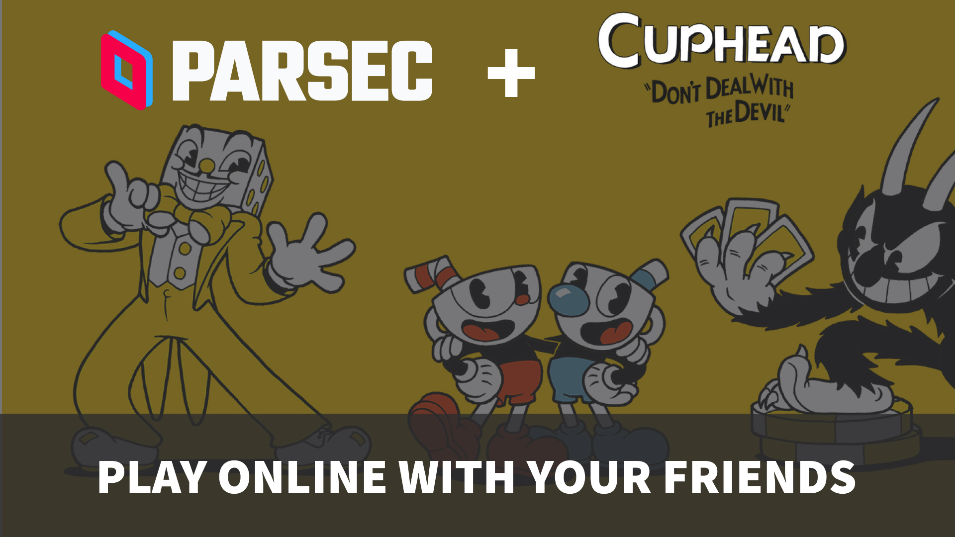 How To Play Cuphead Online Multiplayer | Parsec