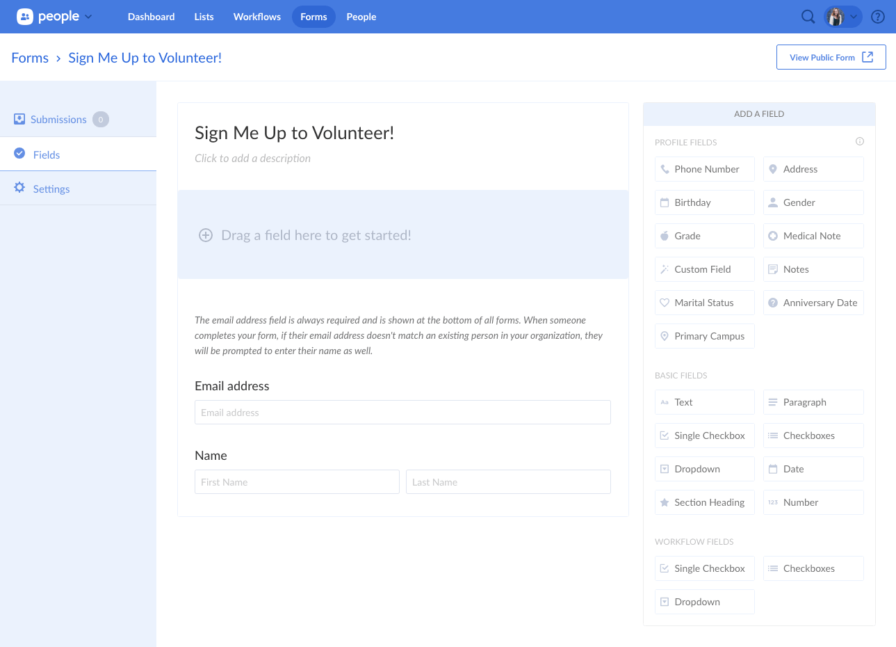 Volunteer Pipeline