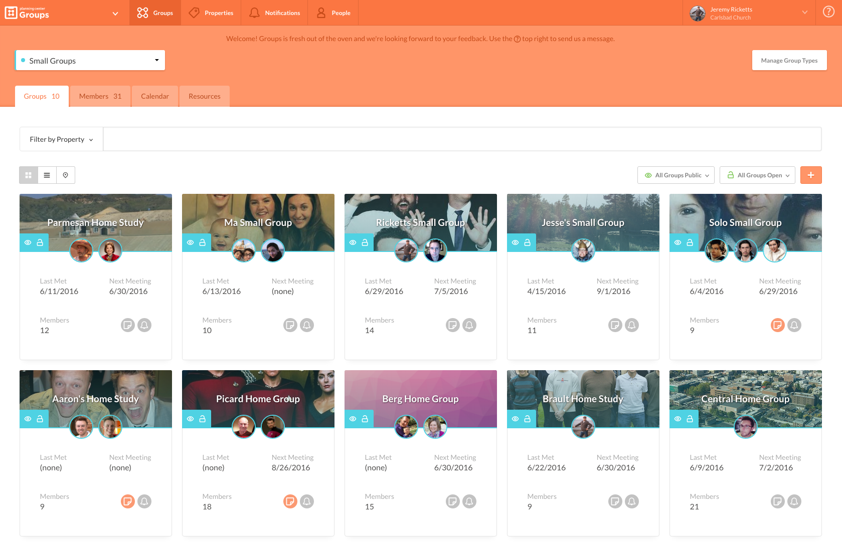 null Planning Center Groups