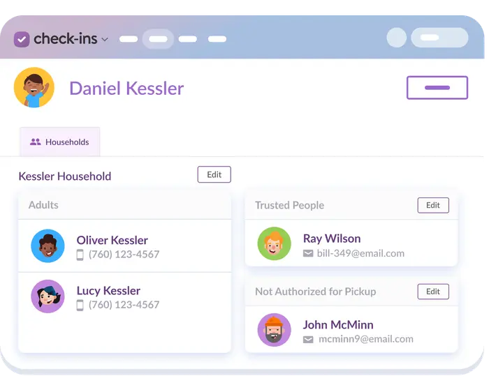 Verify trusted people