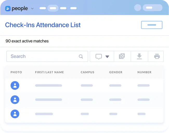Create lists of kids, parents, and more