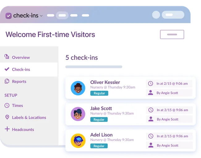 Check real-time reports for security