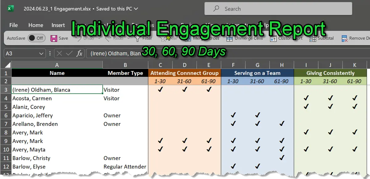 Church Champions integration screenshot 3