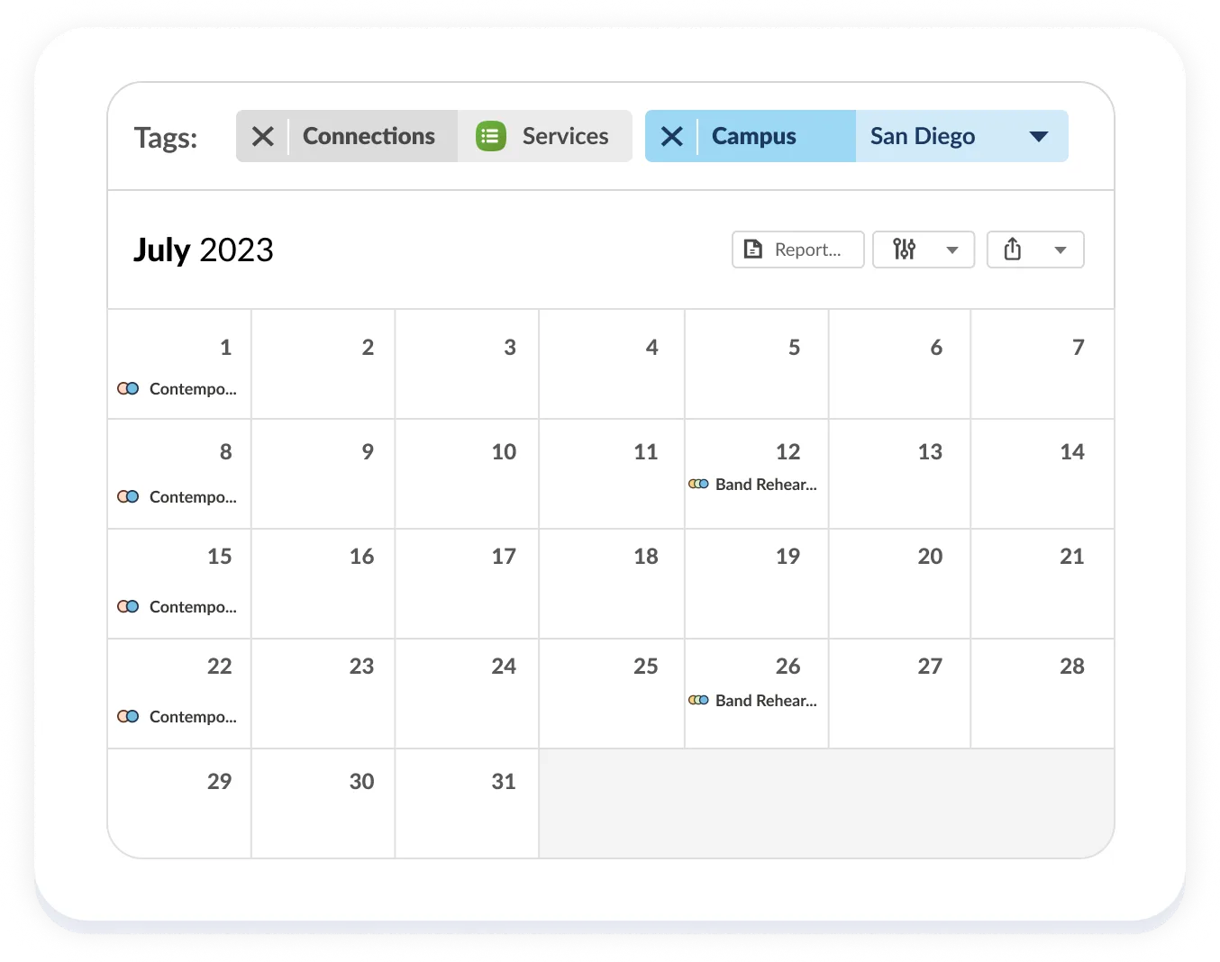 planning center calendar syncing service events from other calendars