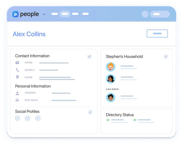 Store campus member data